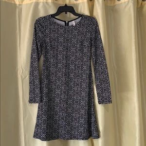 Black and white dress